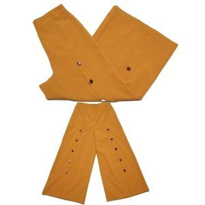 ANTHROPOLOGIE A.Peach Orange High Rise Culottes